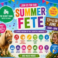 The Secret Farm Summer Fete – 2026