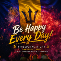 'Be Happy' Secret Fireworks - Friday 30th October 2026