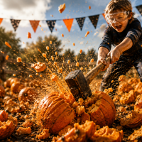 Secret Pumpkin SMASH & Pumpkin GIVEAWAY - 2026 [SUN 1st NOV]