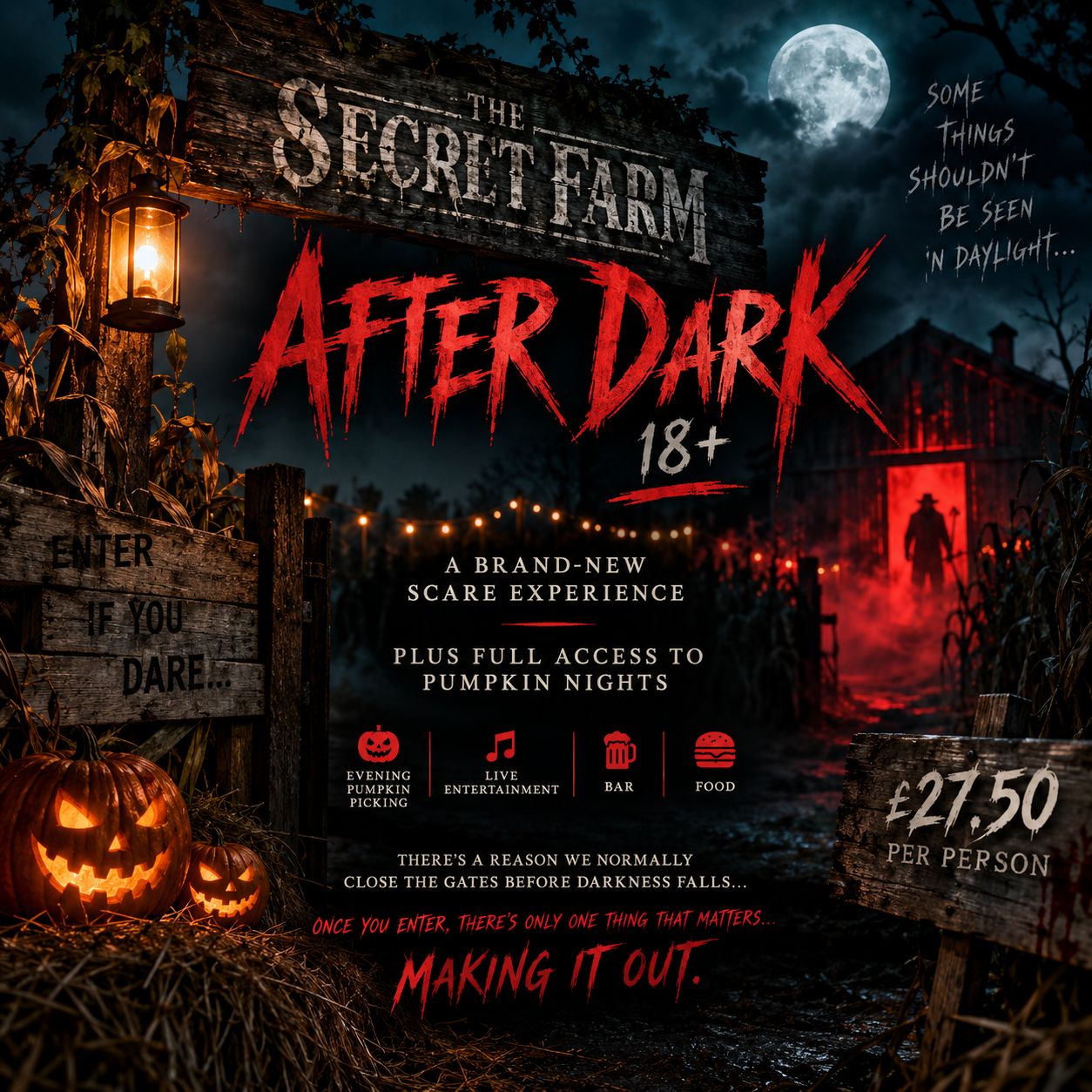 Secret Farm After Dark - 18+