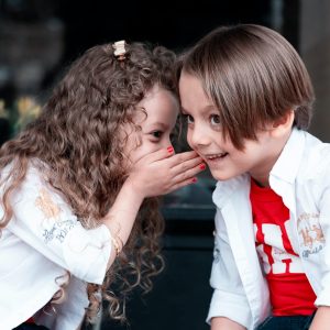 secret whispering children